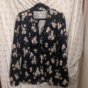 Maurices Floral Track Jacket